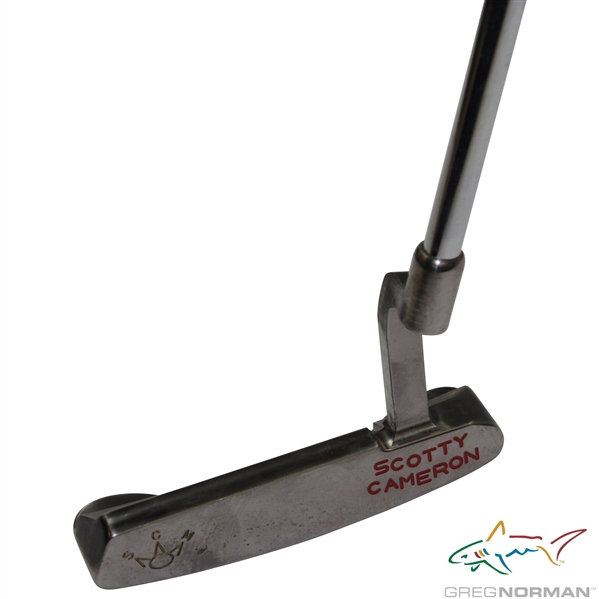 Greg Normans Personal Used Scotty Cameron Classic 1 by Greg Norman - The Art of Putting Putter 