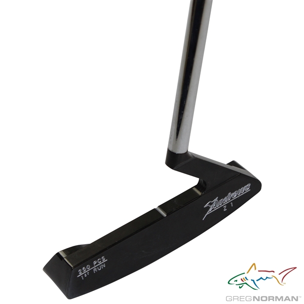 Greg Normans Personal Used The Masterpiece Milled by Bettinardi Andrews 1st Run Z1 Putter - 250pcs
