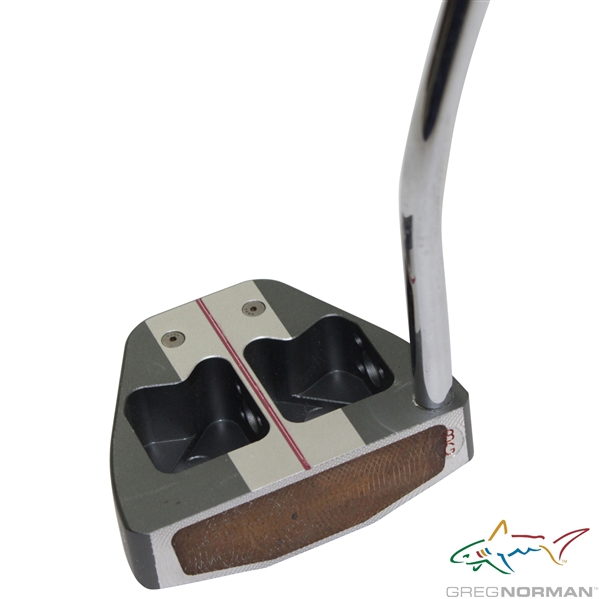 Greg Normans Personal Used MacGregor Designed by Bobby Grace V-Foil GT-Mini Pat. No. D350,000 Shark Logo Putter