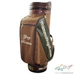 Greg Normans Personal Mammothgolf.com Shark.com Qantas Olive & Tan Full Size Golf Bag