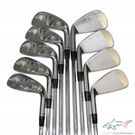 Greg Normans Personal Used Set of TaylorMade Forged RAC Irons 2-PW