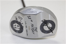 Greg Norman's Personal Used Cobra Bobby Grace 'The Payday' HSM Putter with Handwritten Notes