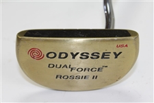 Greg Norman's Personal Used Odyssey Dual Force Rossie II USA Putter