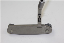 Greg Norman's Personal Used Ping 0008201B Screw Face Putter with Handwritten Shaft Notes
