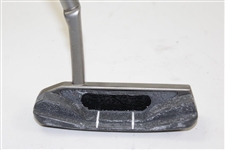 Greg Norman's Personal Used Ping 0008201B Screw Face Putter with Handwritten Shaft Notes