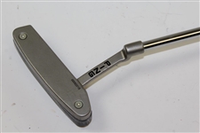 Greg Norman's Personal Used Ping 0008201B Screw Face Putter with Handwritten Shaft Notes