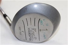 Greg Norman's Personal Used King Cobra 9 Degree Deep Face Driver - Used In Three 1995 Wins