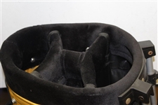 Greg Norman's Personal Tiburon 'Sample' Black & Gold Golf Stand Bag