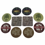 Ten (10) Coasters from Augusta Nationals Berckmans Place Restaurants