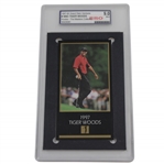 Tiger Woods Grand Slam Ventures The Masters Collection Card PRO Slabbed 9.0 Mint #30429081