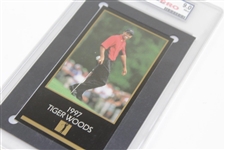 Tiger Woods Grand Slam Ventures The Masters Collection Card PRO Slabbed 9.0 Mint #30429081