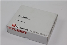 Charles Coody's Personal Dozen Acushnet Titleist Golf Balls in Original Box