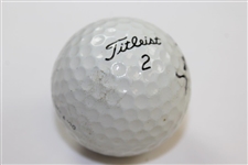 Joe & Phil Neikro Signed 'Joe-539 Wins-Phil' Logo Golf Ball - Charles Coody Collection JSA ALOA
