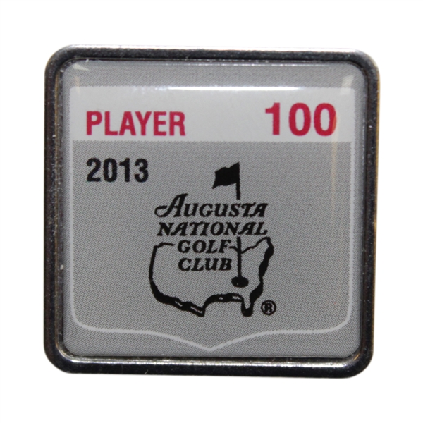 Charles Coodys 2013 Masters Tournament Contestant Badge #100