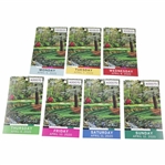 2020 Masters Tournament Full Daily Ticket Set - Monday-Sunday - Dustin Johnson Winner
