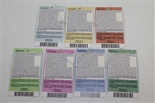 2020 Masters Tournament Full Daily Ticket Set - Monday-Sunday - Dustin Johnson Winner