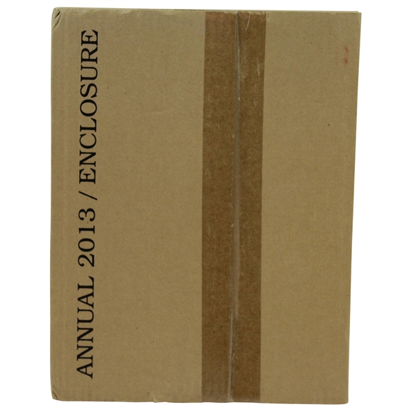 2013 Masters Tournament Annual Book in Unopened Box with Shipping Label Attached