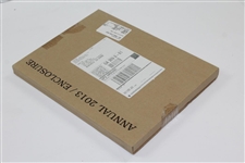 2013 Masters Tournament Annual Book in Unopened Box with Shipping Label Attached