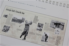 Georgia Golf Hall of Fame and Gardens Museum Spiral Book