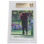 Tiger Woods 2001 Upper Deck Golf Card BGS 9.5 GEM MINT 0001114771