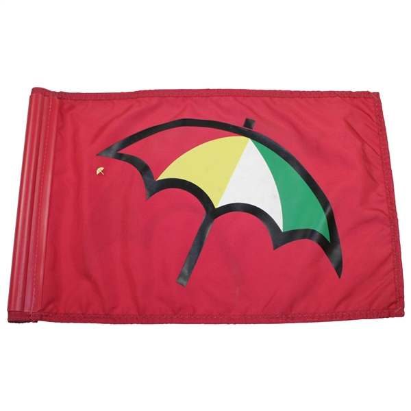 Arnold Palmer Undated Latrobe Umbrella Logo Course Flown Flag with 100 Pin
