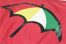 Arnold Palmer Undated Latrobe Umbrella Logo Course Flown Flag with '100' Pin