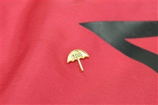 Arnold Palmer Undated Latrobe Umbrella Logo Course Flown Flag with '100' Pin