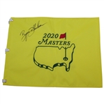 Bryson Dechambeau Signed 2020 Masters Embroidered Flag JSA ALOA