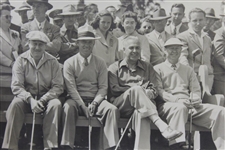 Byron Nelson & others 1944 at Essex Falls CC George C. Brown Original Photo - American Red Cross Tournament