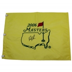 Fred Couples Signed 2006 Masters Tournament Embroidered Flag JSA ALOA