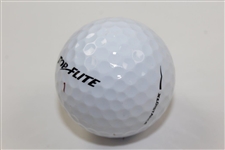 Gary Woodland Signed Top-Flite Logo Golf Ball JSA ALOA