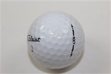 Rickie Fowler Signed Titleist Masters Logo Golf Ball JSA ALOA
