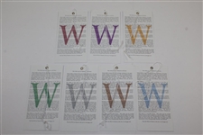 2003 PGA Championship at Oak Hill CC Ticket Set - Shaun Micheel Winner
