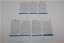 2005 PGA Championship at Baltusrol Ticket Set - Phil Mickelson Winner