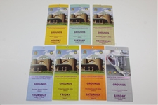 2006 PGA Championship at Medinah CC Ticket Set - Tiger Woods Winner