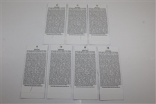 2007 PGA Championship at Southern Hills Ticket Set - Tiger Woods Winner