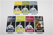 2008 PGA Championship at Oakland Hills Ticket Set - Padraig Harrington Winner