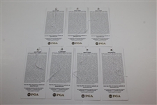 2008 PGA Championship at Oakland Hills Ticket Set - Padraig Harrington Winner