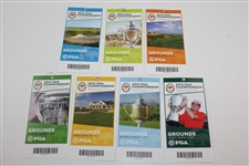 2012 PGA Championship at Kiawah Island Ticket Set  - Rory McIlroy Winner