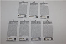2012 PGA Championship at Kiawah Island Ticket Set  - Rory McIlroy Winner