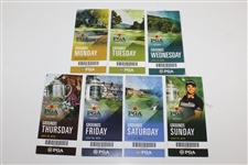 2016 PGA Championship at Baltusrol Ticket Set  - Jimmy Walker Winner