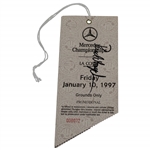 1997 Mercedez Championship Friday Ticket #000072 - Tigers Third Career Victory