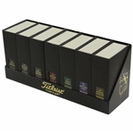 Tiger Woods Titleist Ltd Ed Commemorative Deluxe Golf Boxes with Balls - First 7 Wins