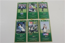 1997 Las Vegas Invitational Tuesday-Sunday Tickets with Tiger Woods Images - Bill Gleason Winner