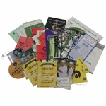 Large Combo Lot of Miscellaneous Tickets - Western Open, Memorial, PGA, TD Waterhouse, and more