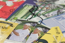 Large Combo Lot of Miscellaneous Tickets - Western Open, Memorial, PGA, TD Waterhouse, and more