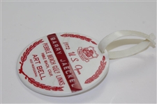 Barry Jaeckel's 1972 U.S. Open at Pebble Beach Golf Links Contestant Bag Tag