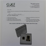 Barry Jaeckel's 2020 PGA Tour Players Money Clip & Pin in Case