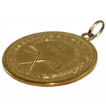 1972 French Open National Gold Medal with Case Awarded to Barry Jaeckel - Only 3rd American Winner