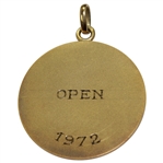 1972 French Open National Gold Medal with Case Awarded to Barry Jaeckel - Only 3rd American Winner